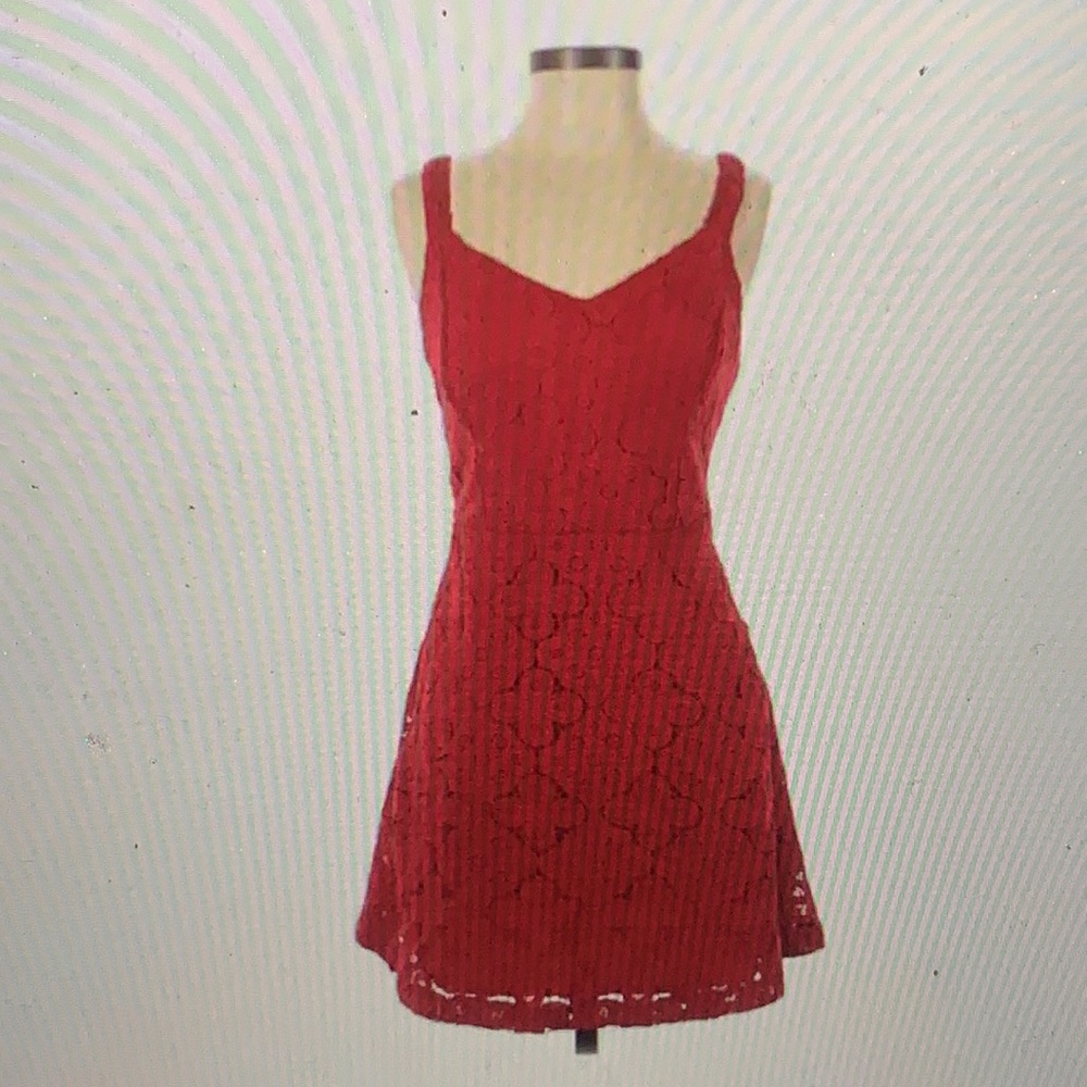 XSMALL hollister gorgeous red dress